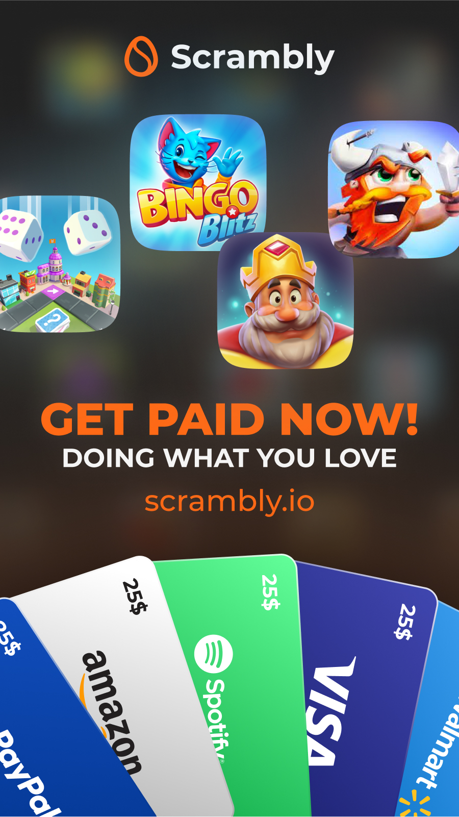 How to Turn Spare Minutes into Cash with Scrambly.io